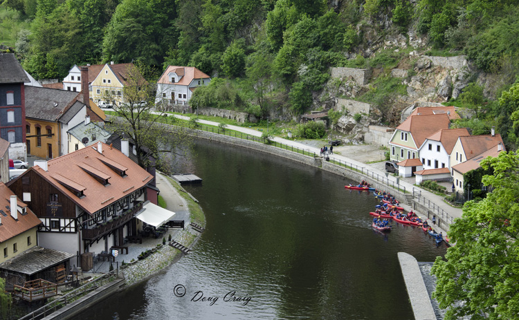 Canoeing The Vltava