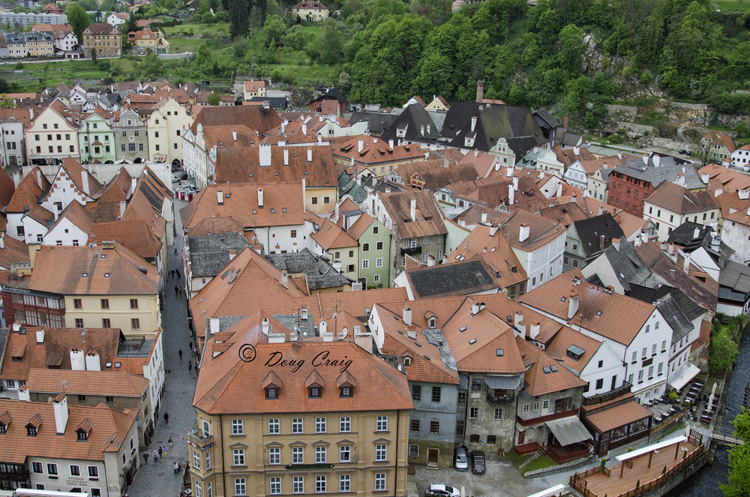 Cesky Krumlov Old Town