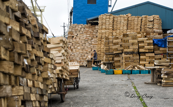 Assembling Seafood Crates