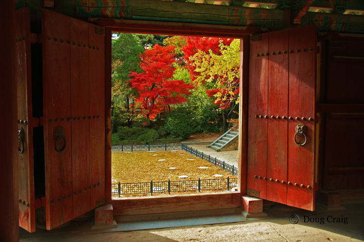 Bulguksa Temple Doorway