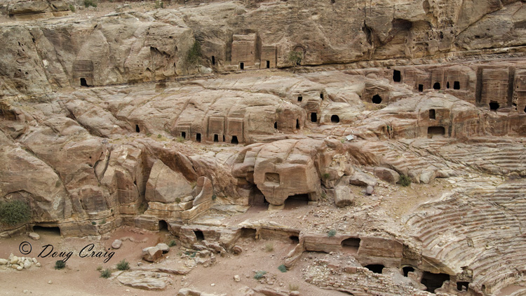 Ancient Tombs In Petra