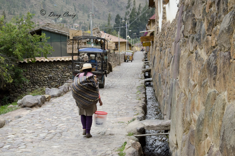 Walking Through Ollantaytambo