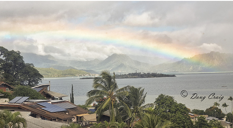 Overlooking Kaneohe Bay